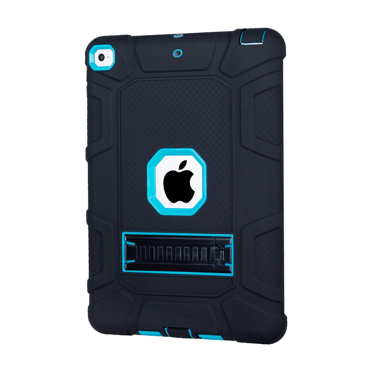 Armor Defender Kickstand PC Silicone Hybrid Case for iPad 9.7 (2018) / 9.7 (2017)