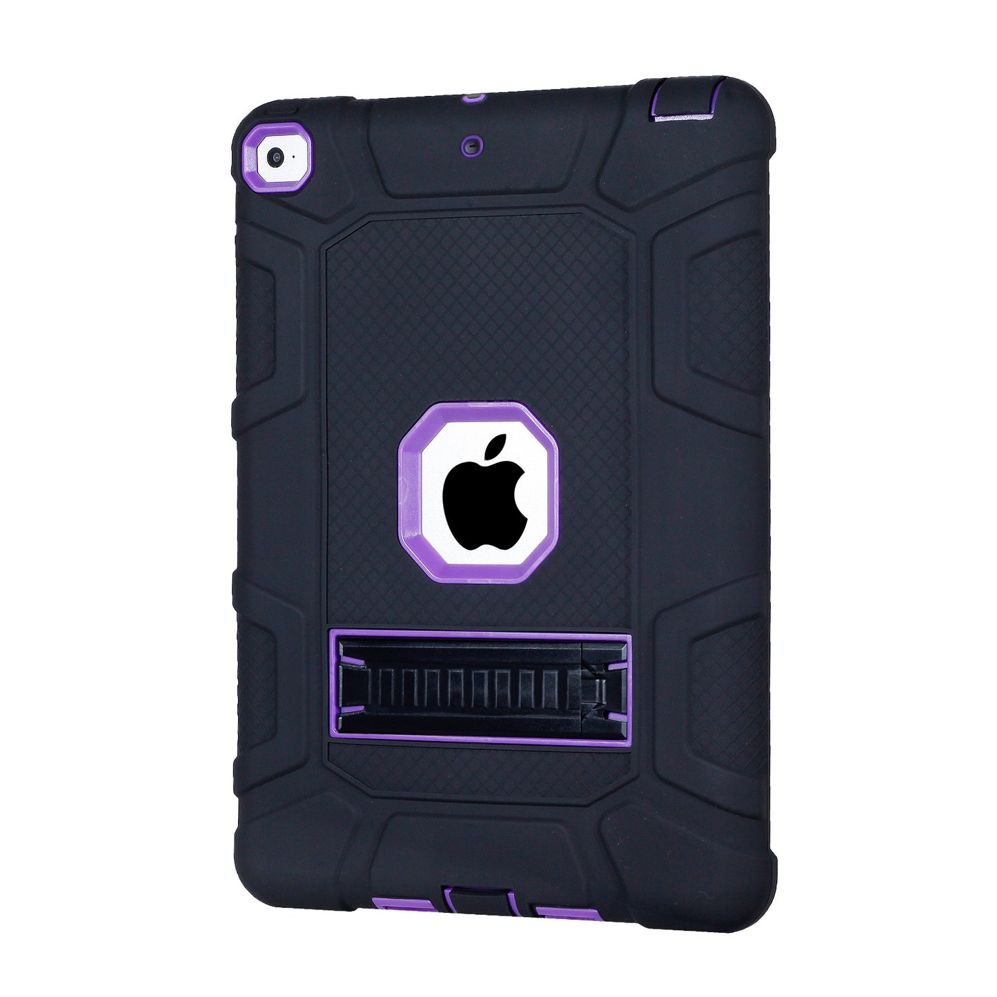 Armor Defender Kickstand PC Silicone Hybrid Case for iPad 9.7 (2018) / 9.7 (2017)