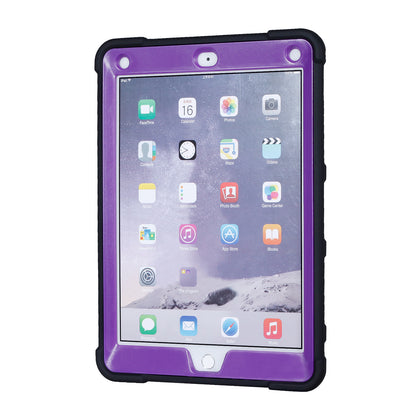 Armor Defender Kickstand PC Silicone Hybrid Case for iPad 9.7 (2018) / 9.7 (2017)