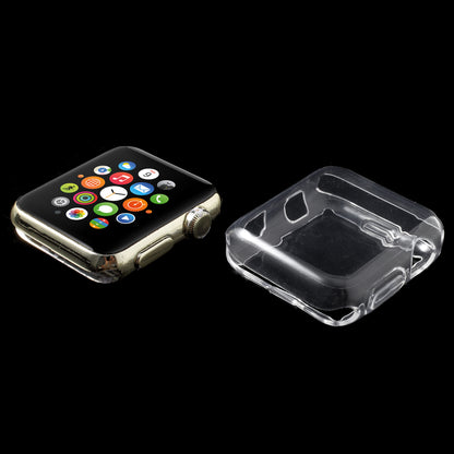 Clear TPU Protective Cover Case with Non-slip Inner for Apple Watch 38mm Series 3 2 1