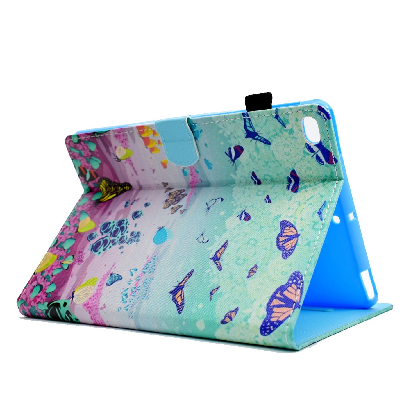 Patterned Leather Card Holder Casing Cover for iPad 9.7 (2018)/9.7 (2017)/Air 2/Air 1