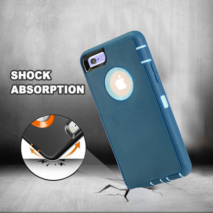 Shockproof Drop-proof Dust-proof Plastic + TPU Protection Shell for iPhone 6s/6