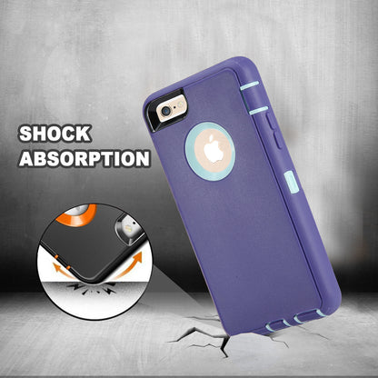 Shockproof Drop-proof Dust-proof Plastic + TPU Protection Shell for iPhone 6s/6