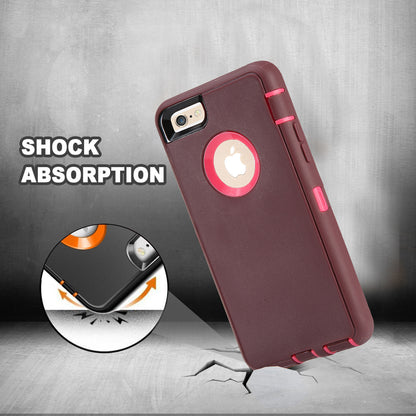 Shockproof Drop-proof Dust-proof Plastic + TPU Protection Shell for iPhone 6s/6