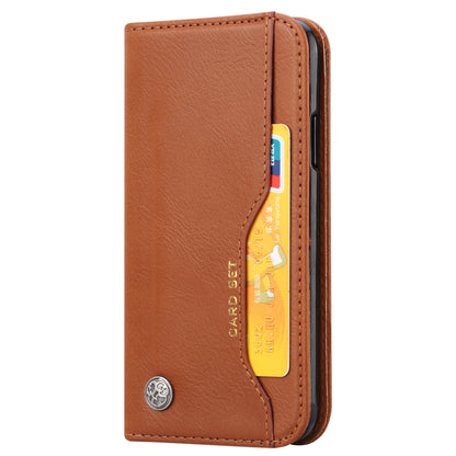 Auto-absorbed PU Leather Wallet Stand Case for iPhone XS / X 5.8 inch