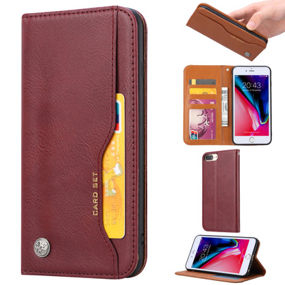 PU Leather Auto-absorbed Wallet Stand Case for 8 Plus / 7 Plus / 6s Plus / 6 Plus 5.5 inch