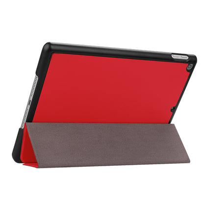 Tri-fold Stand Smart Leather Tablet Cover with Pen Slot for iPad 9.7-inch (2018) / 9.7-inch (2017)