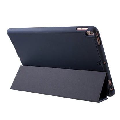 Single Front Leather Tri-fold Stand Smart Tablet Casing for iPad Pro 10.5-inch (2017)