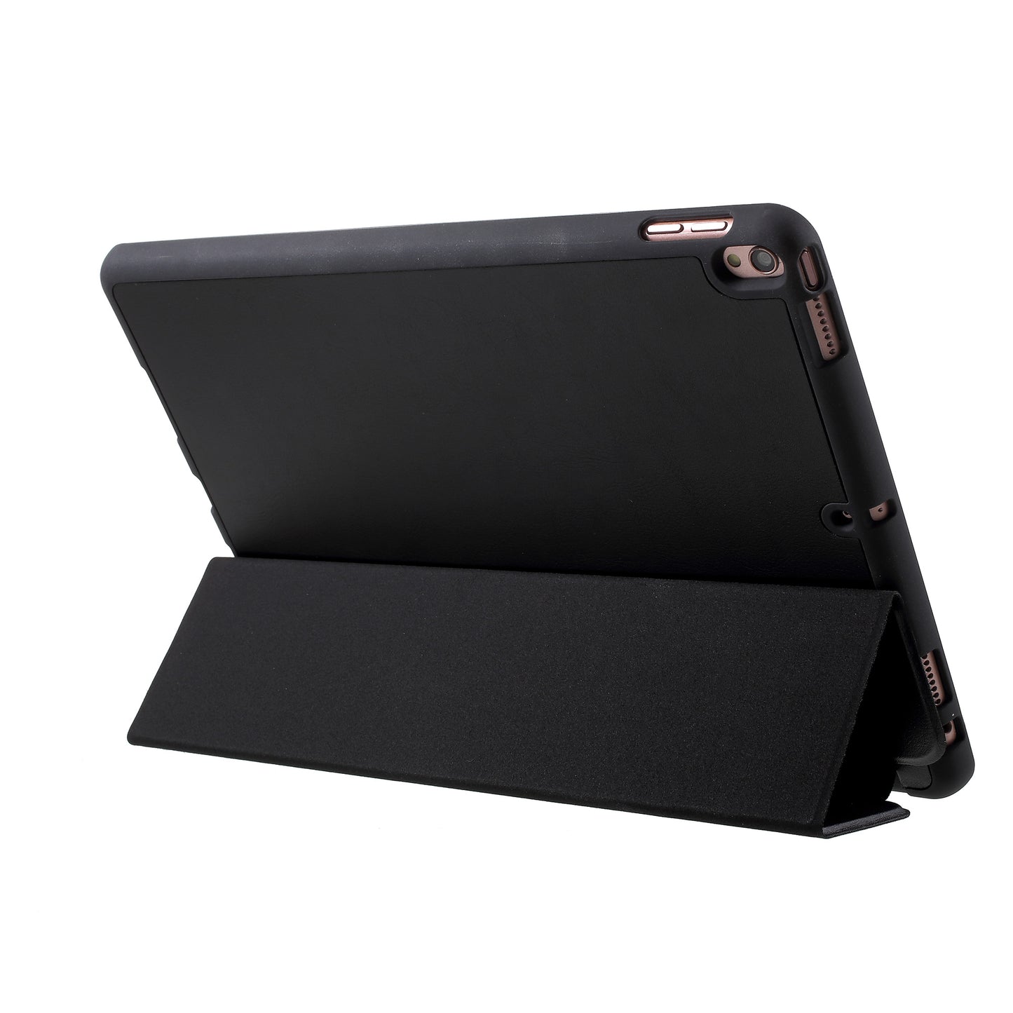 Single Front Leather Tri-fold Stand Smart Tablet Casing for iPad Pro 10.5-inch (2017)