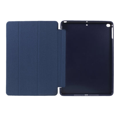 Patterned Tri-fold Stand Leather Protective Cover for iPad 9.7-inch (2018)/9.7-inch (2017)/Air 2/Air