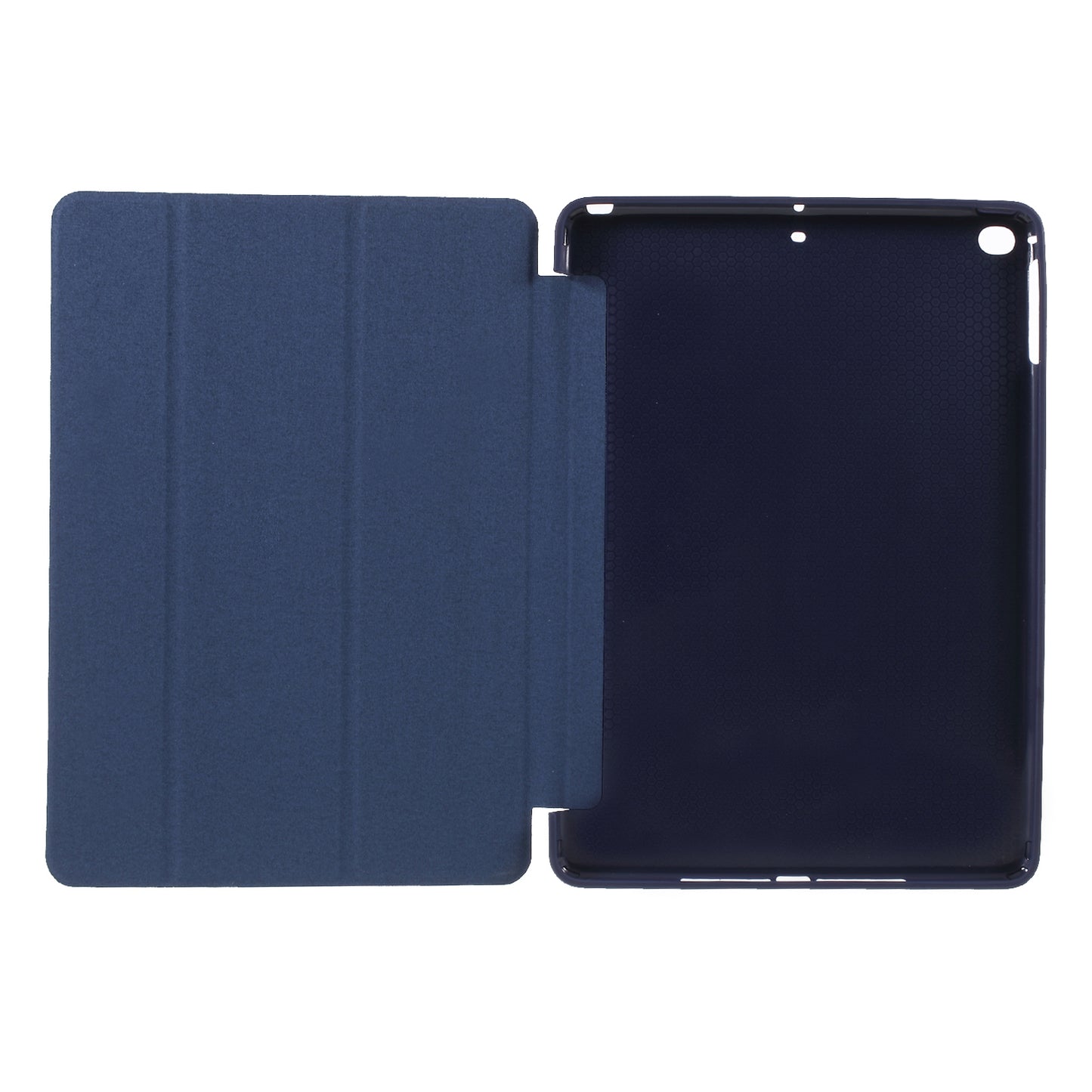 Patterned Tri-fold Stand Leather Protective Cover for iPad 9.7-inch (2018)/9.7-inch (2017)/Air 2/Air