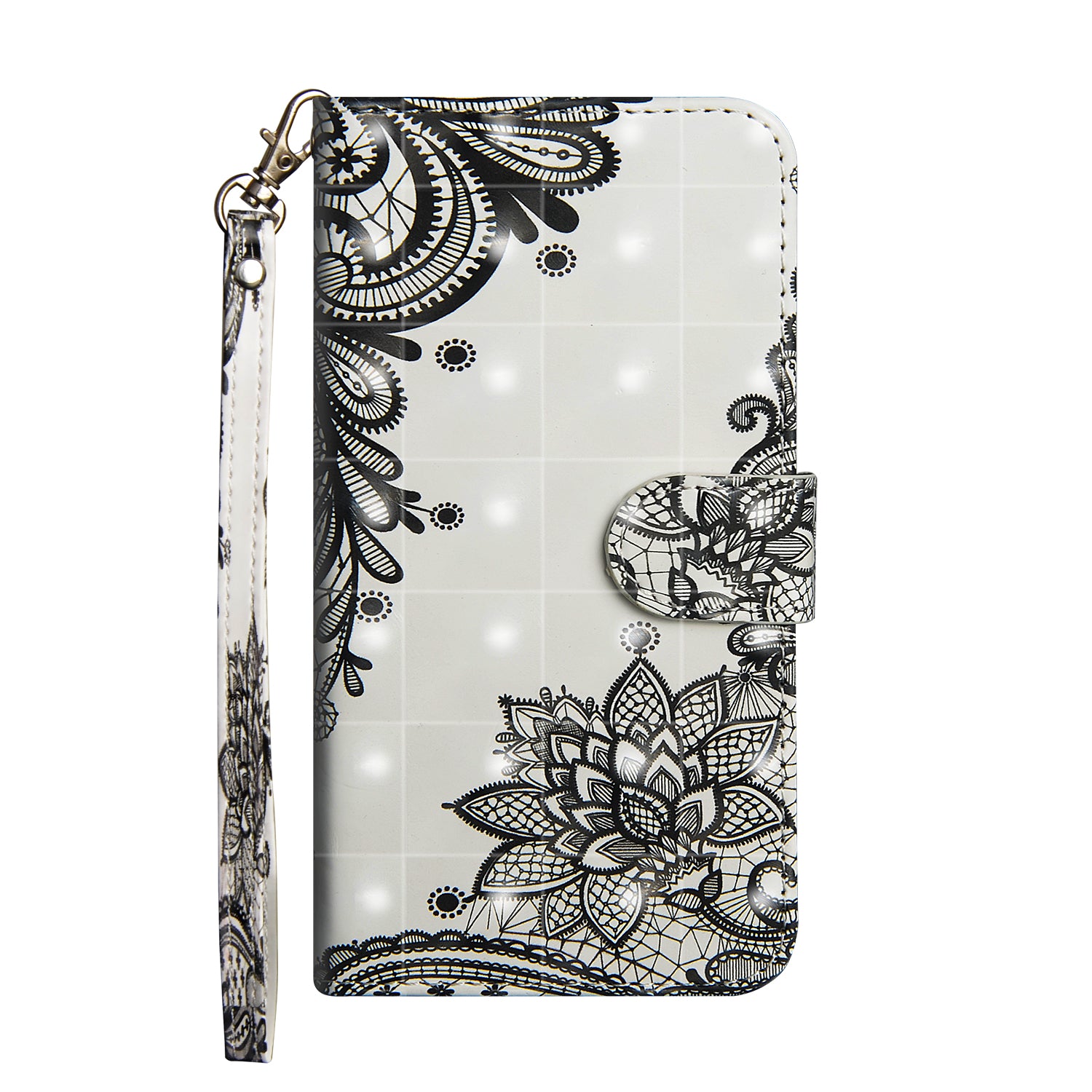 Pattern Printing Wallet Leather Shell with Stand for iPhone 7/8/SE (2022)/SE (2020) 4.7 inch