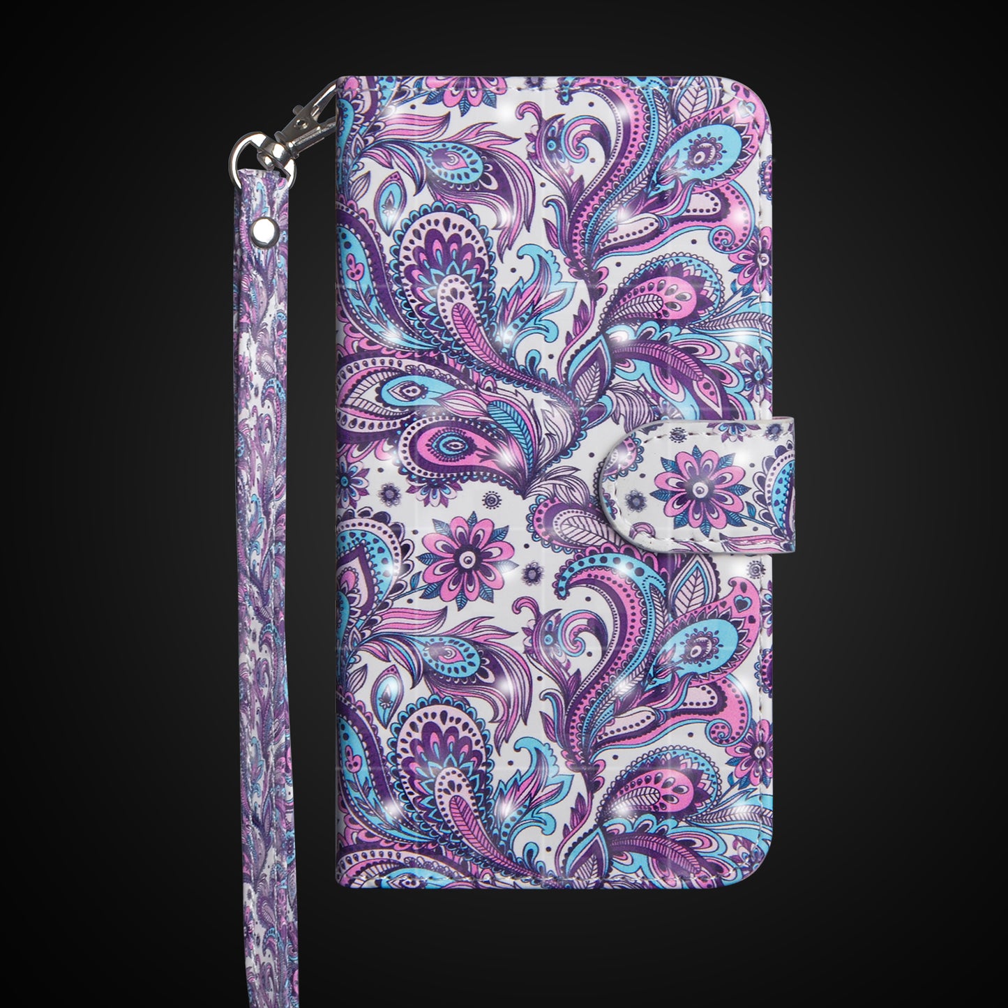 Pattern Printing Wallet Leather Shell with Stand for iPhone 7/8/SE (2022)/SE (2020) 4.7 inch