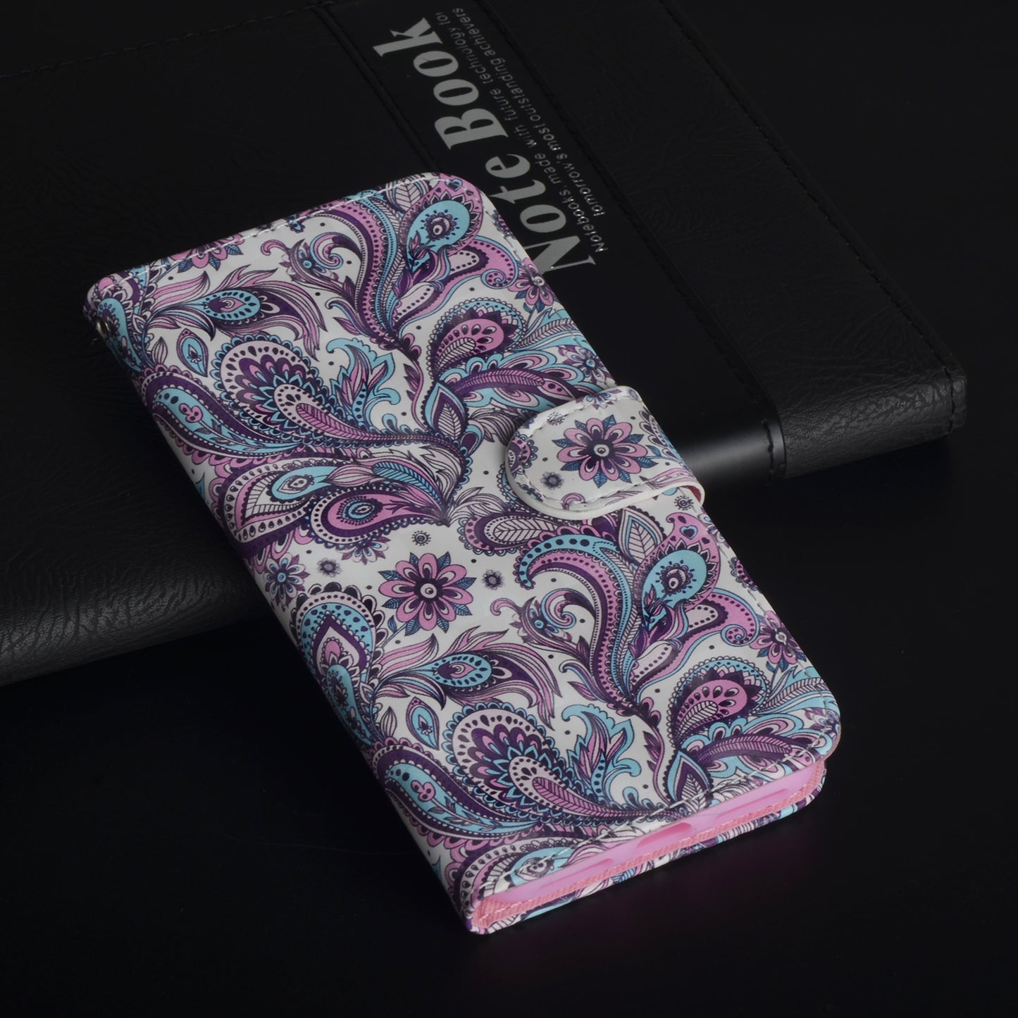 Pattern Printing Wallet Leather Shell with Stand for iPhone 7/8/SE (2022)/SE (2020) 4.7 inch