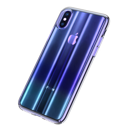 BASEUS Aurora Series Electroplating Hard Plastic Shell for iPhone X 5.8 inch