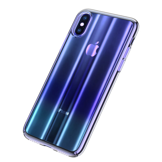 BASEUS Aurora Series Electroplating Hard Plastic Shell for iPhone X 5.8 inch