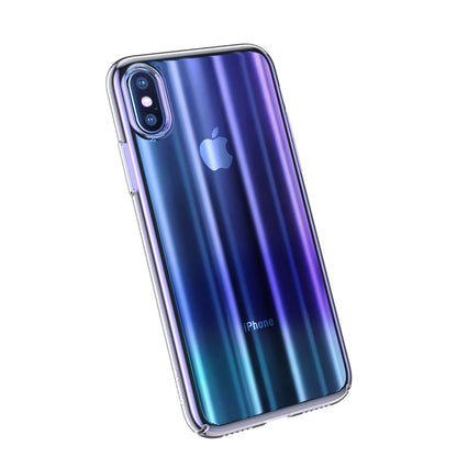 BASEUS Aurora Series Electroplating Hard Plastic Shell for iPhone X 5.8 inch