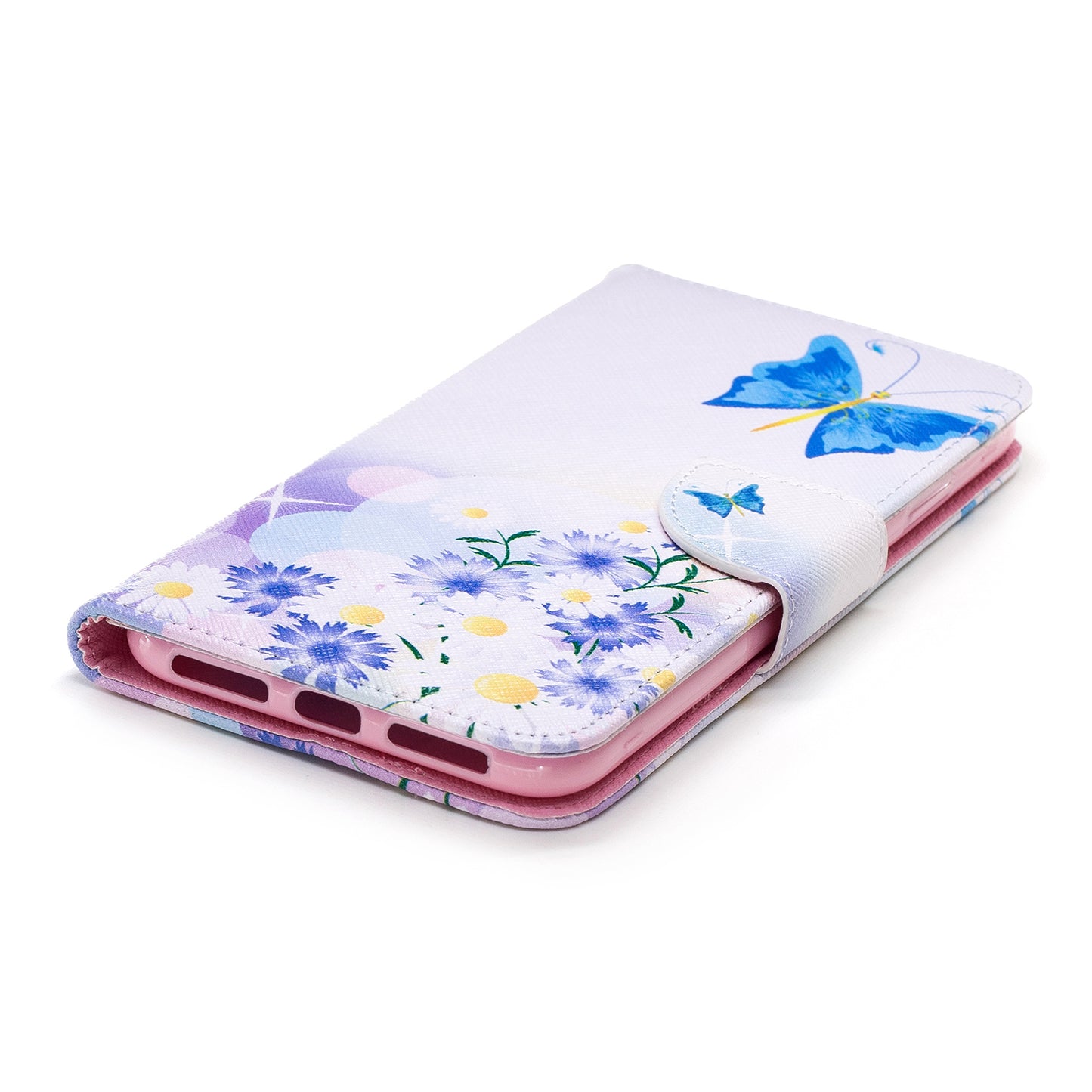 Pattern Printing PU Leather Wallet Stand Phone Case Cover for iPhone XS Max 6.5 inch