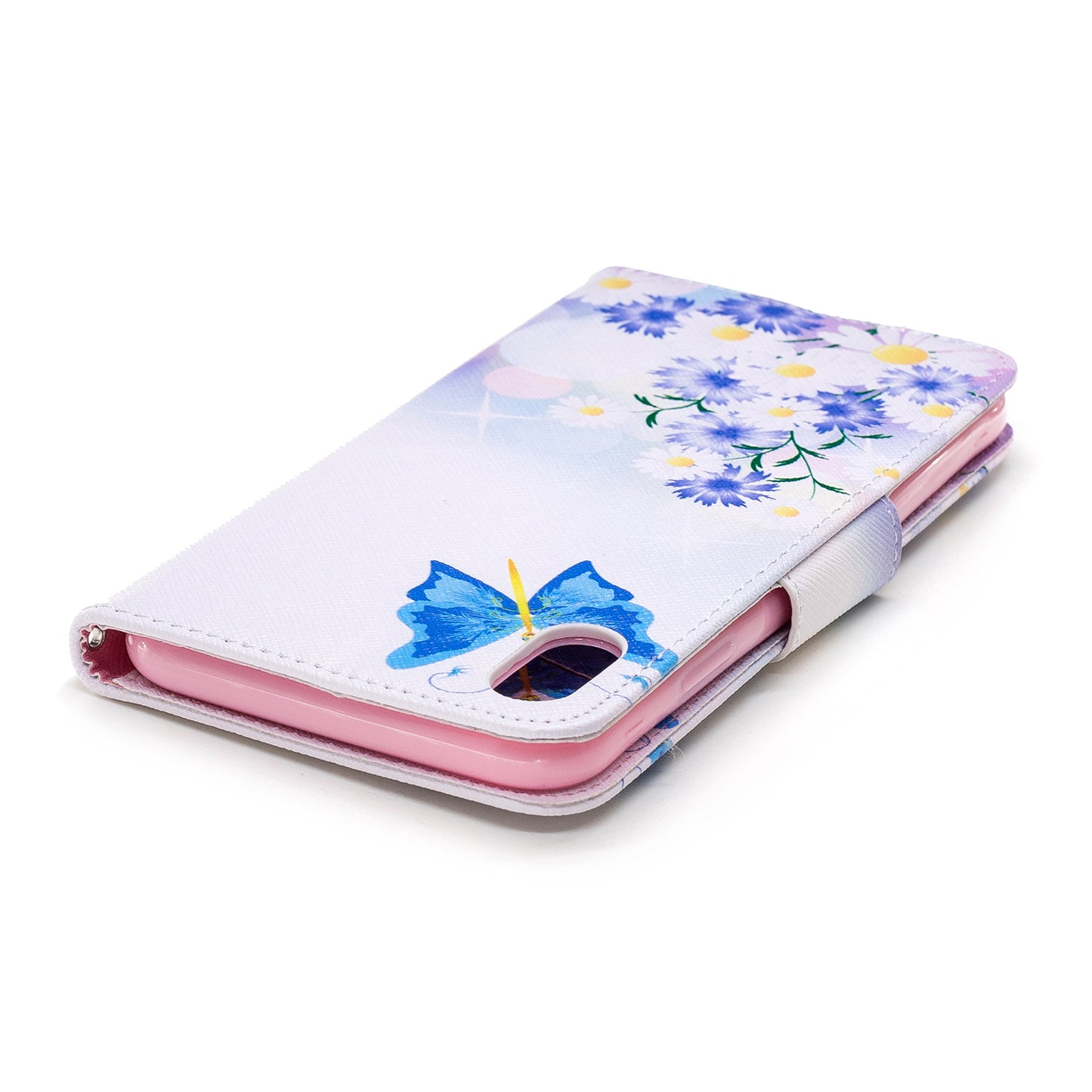 Pattern Printing PU Leather Wallet Stand Phone Case Cover for iPhone XS Max 6.5 inch