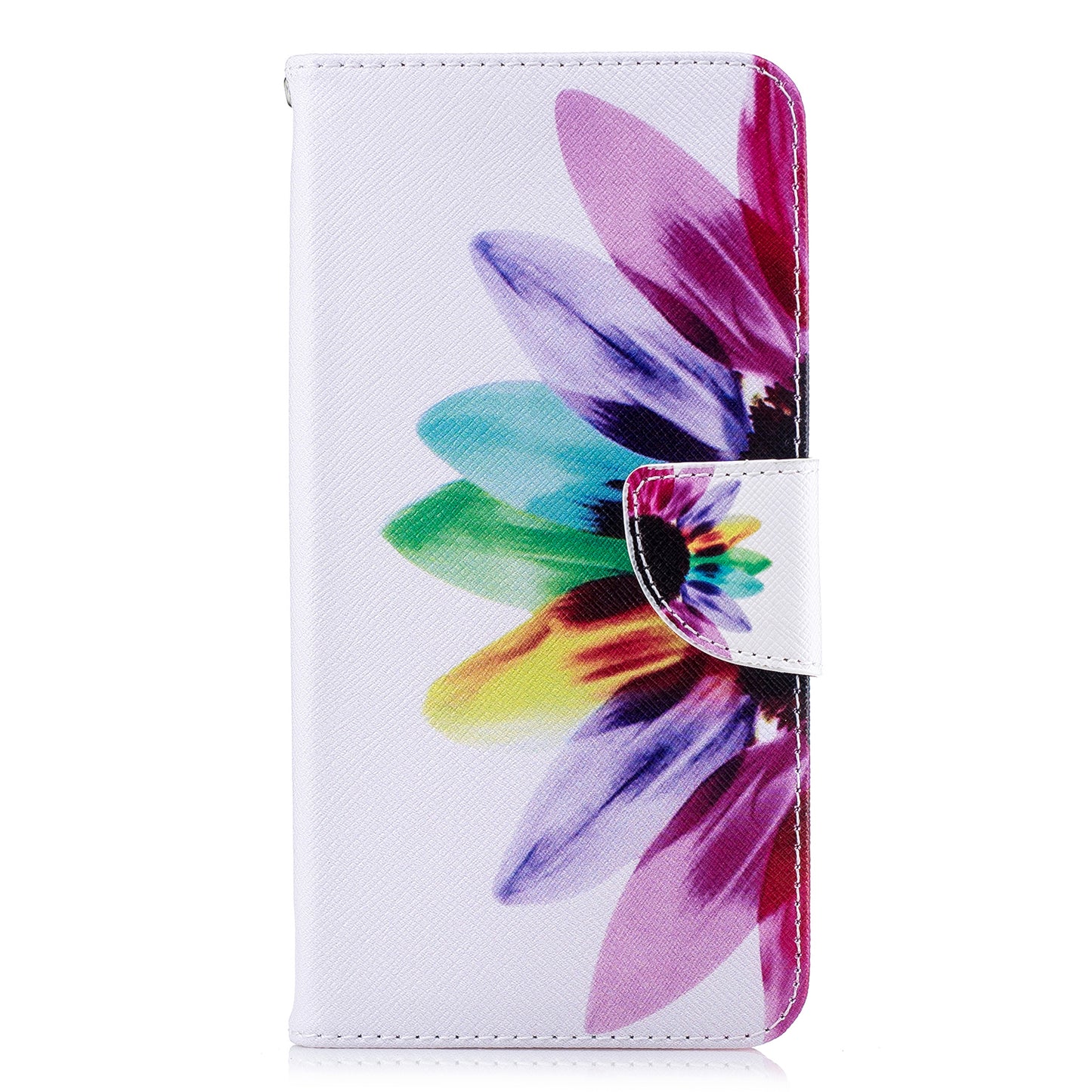 Pattern Printing PU Leather Wallet Stand Phone Case Cover for iPhone XS Max 6.5 inch