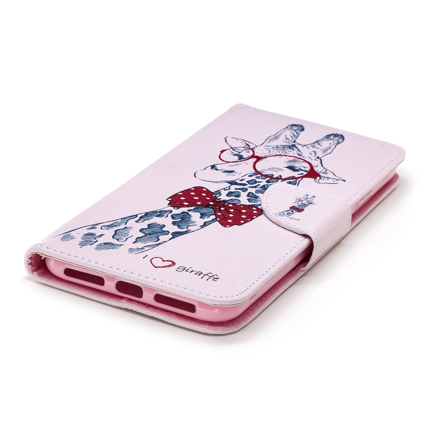 Pattern Printing PU Leather Wallet Stand Phone Case Cover for iPhone XS Max 6.5 inch