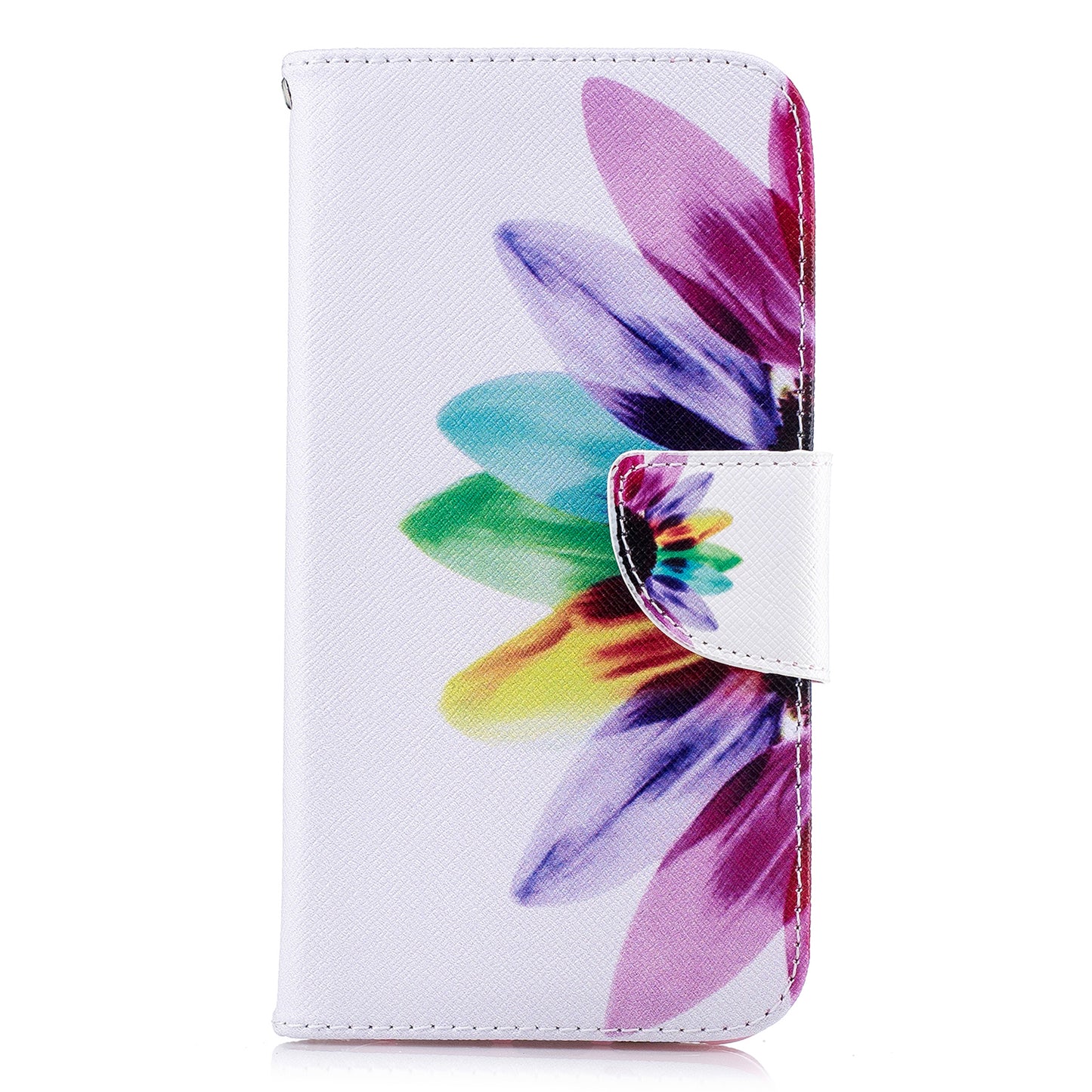 For iPhone XR 6.1 inch Pattern Printing PU Leather Protection Cell Phone Case