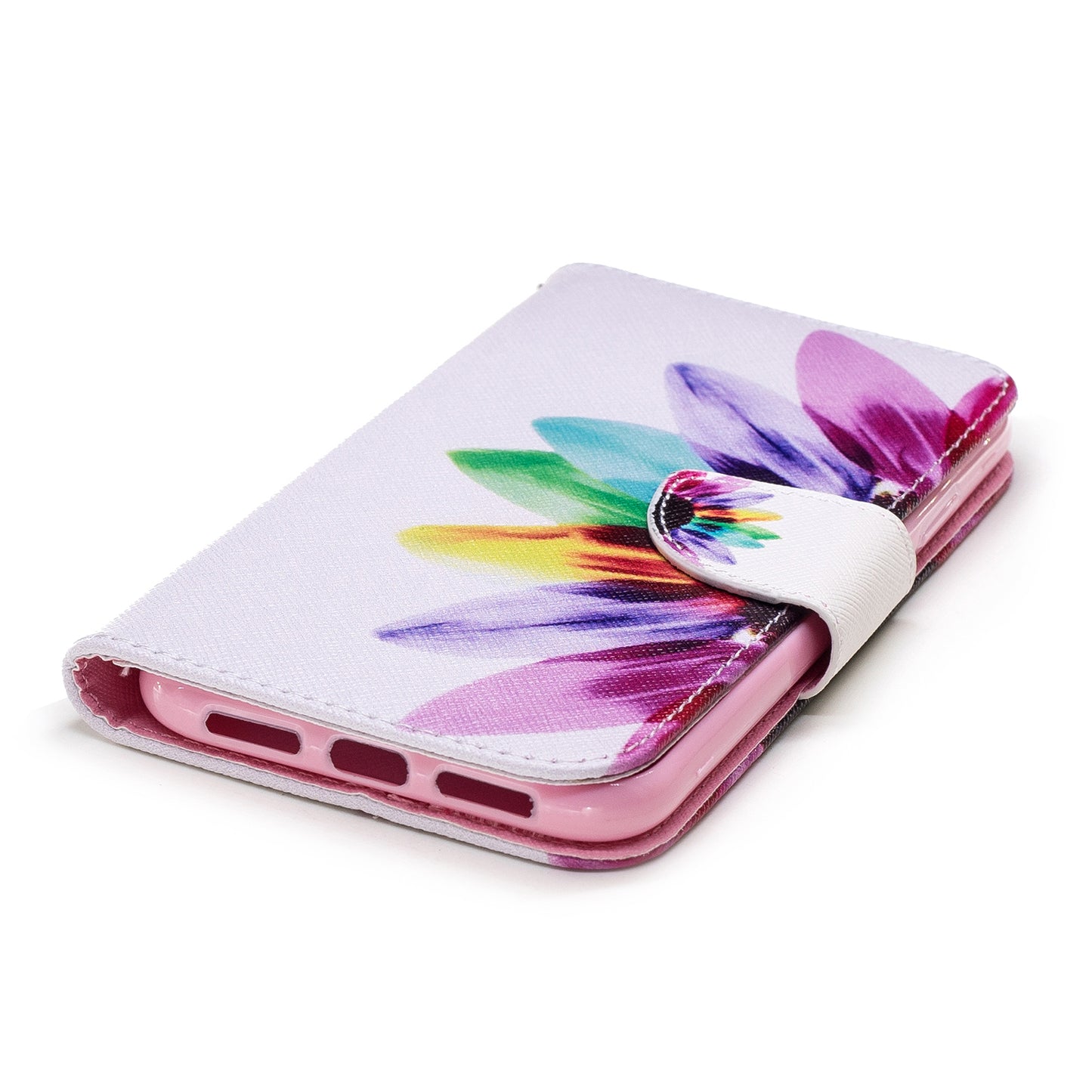 For iPhone XR 6.1 inch Pattern Printing PU Leather Protection Cell Phone Case