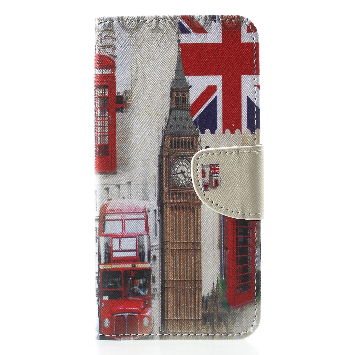 Pattern Printing Wallet Stand PU Leather Protector Shell for iPhone XR 6.1 inch