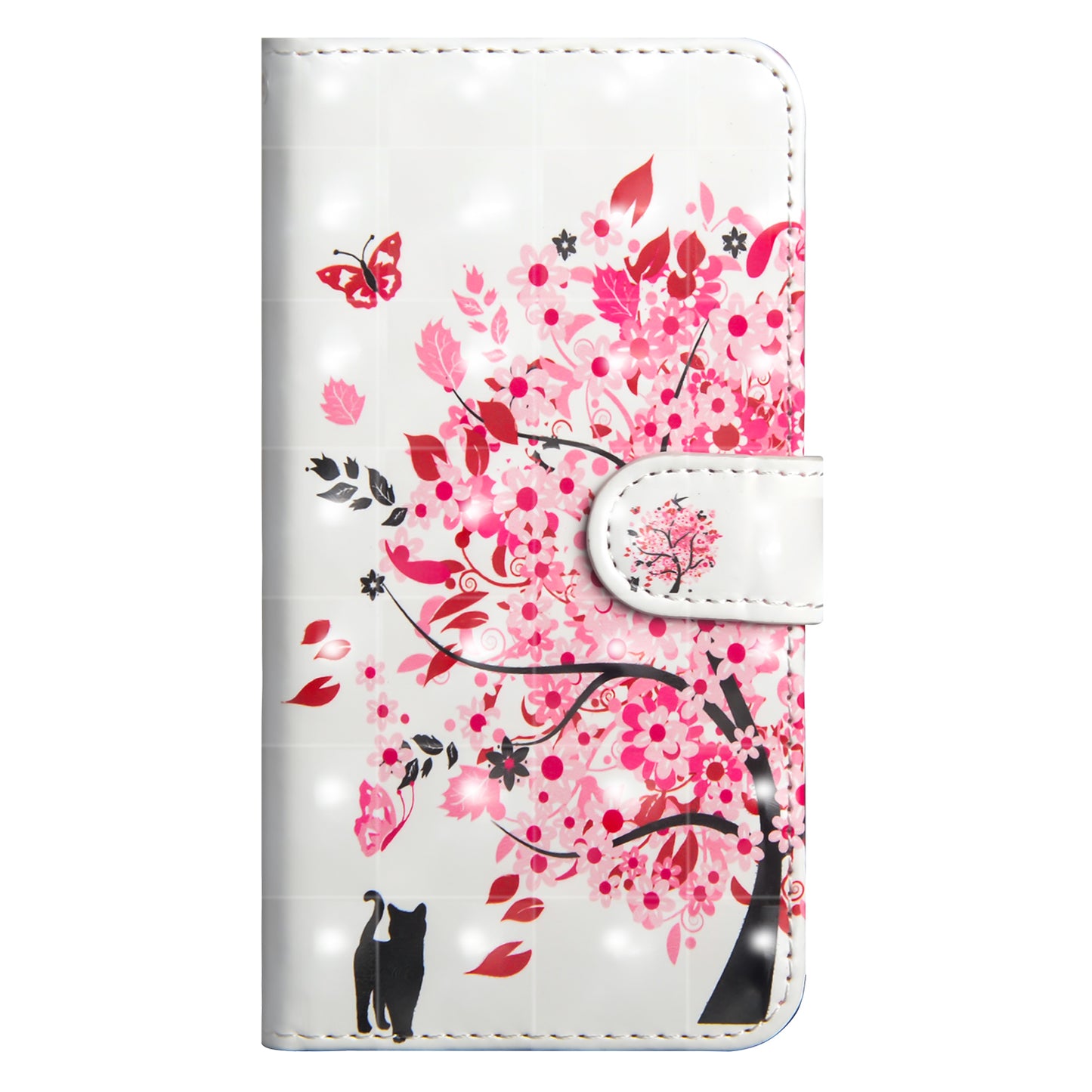 Pattern Printing Leather Wallet Shell for iPhone XR 6.1 inch