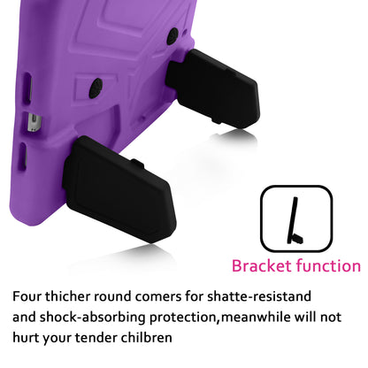 For iPad Mini 4/3/2/1 Sparrow Pattern Shockproof Kids Friendly EVA Phone Protection Case with Kickstand