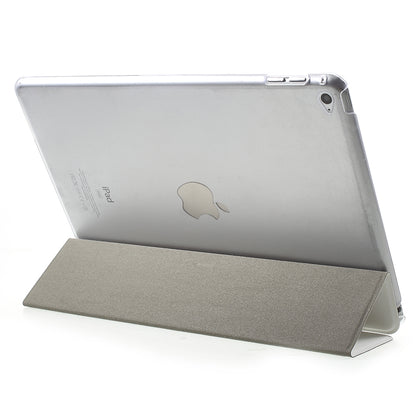 PU Leather Tablet Case with Tri-fold Stand for iPad Air 2 Dual Angles Stand Design Tablet Case