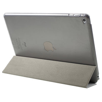 PU Leather Tablet Case with Tri-fold Stand for iPad Air 2 Dual Angles Stand Design Tablet Case