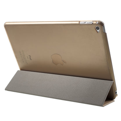 PU Leather Tablet Case with Tri-fold Stand for iPad Air 2 Dual Angles Stand Design Tablet Case