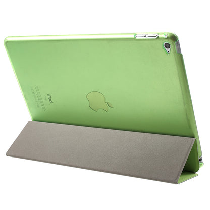 PU Leather Tablet Case with Tri-fold Stand for iPad Air 2 Dual Angles Stand Design Tablet Case