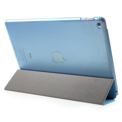 PU Leather Tablet Case with Tri-fold Stand for iPad Air 2 Dual Angles Stand Design Tablet Case