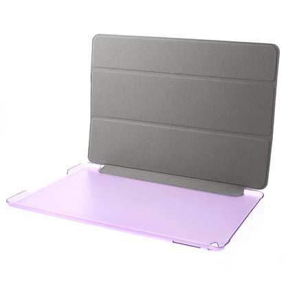 PU Leather Tablet Case with Tri-fold Stand for iPad Air 2 Dual Angles Stand Design Tablet Case