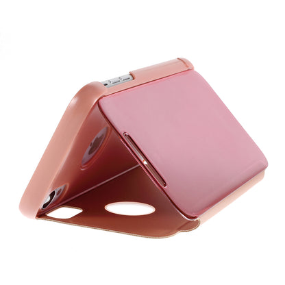 Plated Mirror Surface Leather Stand Case for iPhone XR 6.1 inch