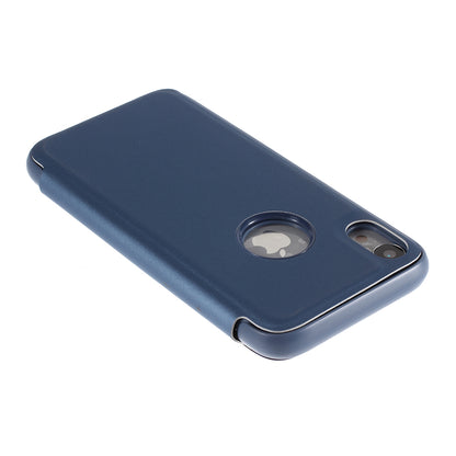 Plated Mirror Surface Leather Stand Case for iPhone XR 6.1 inch