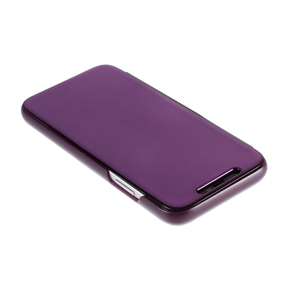 Plated Mirror Surface Leather Stand Case for iPhone XR 6.1 inch