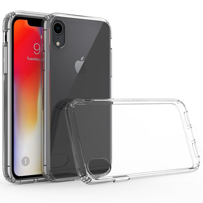 Crystal Clear Acrylic+ TPU Hybrid Back Cover for iPhone XR 6.1 inch