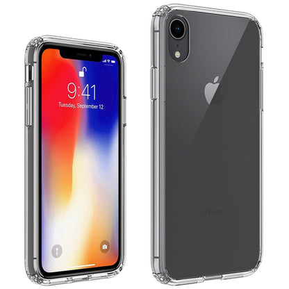 Crystal Clear Acrylic+ TPU Hybrid Back Cover for iPhone XR 6.1 inch