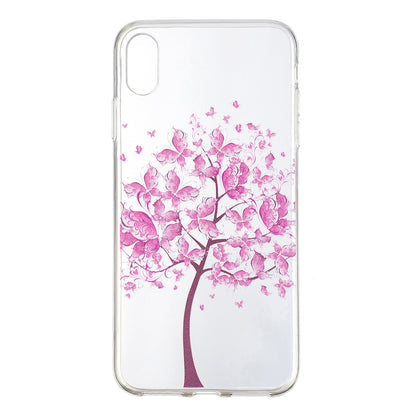 Pattern Printing IMD TPU Back Case for iPhone XR 6.1-inch