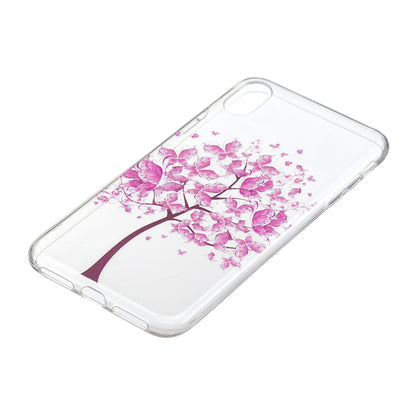 Pattern Printing IMD TPU Back Case for iPhone XR 6.1-inch