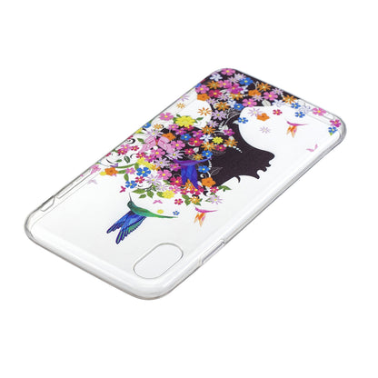 Pattern Printing IMD TPU Back Case for iPhone XR 6.1-inch