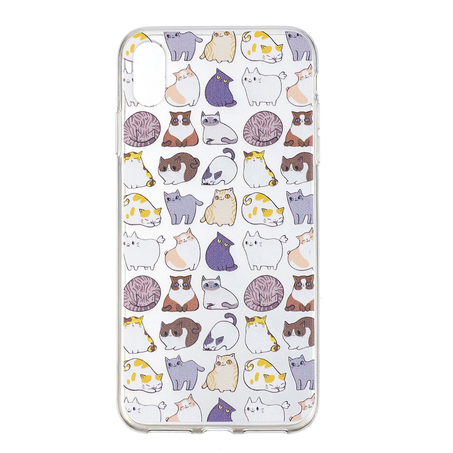 Pattern Printing IMD TPU Back Case for iPhone XR 6.1-inch