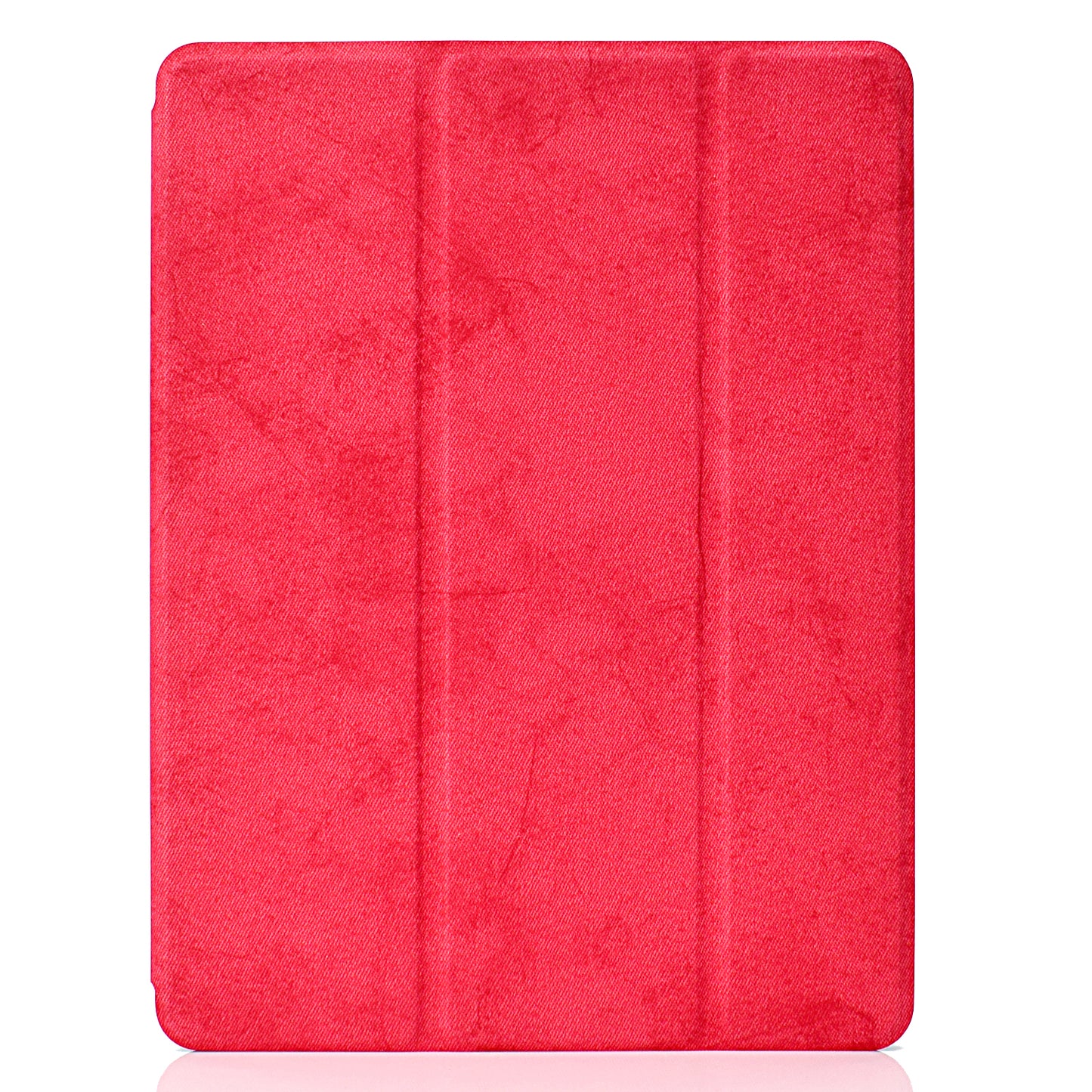 Tri-fold Leather Stand Cover for iPad Air / Air 2 / iPad 9.7-inch (2018) / iPad 9.7-inch (2017)