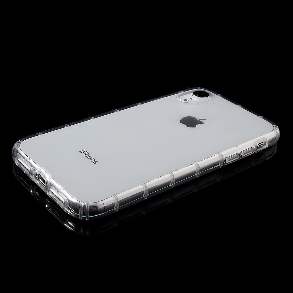 Drop-proof Clear TPU Protection Cell Phone Cover for iPhone XR 6.1 inch