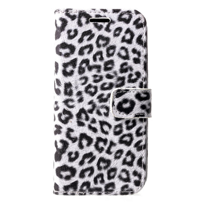 Leopard Pattern Wallet Stand Leather Phone Case for iPhone XR 6.1 inch