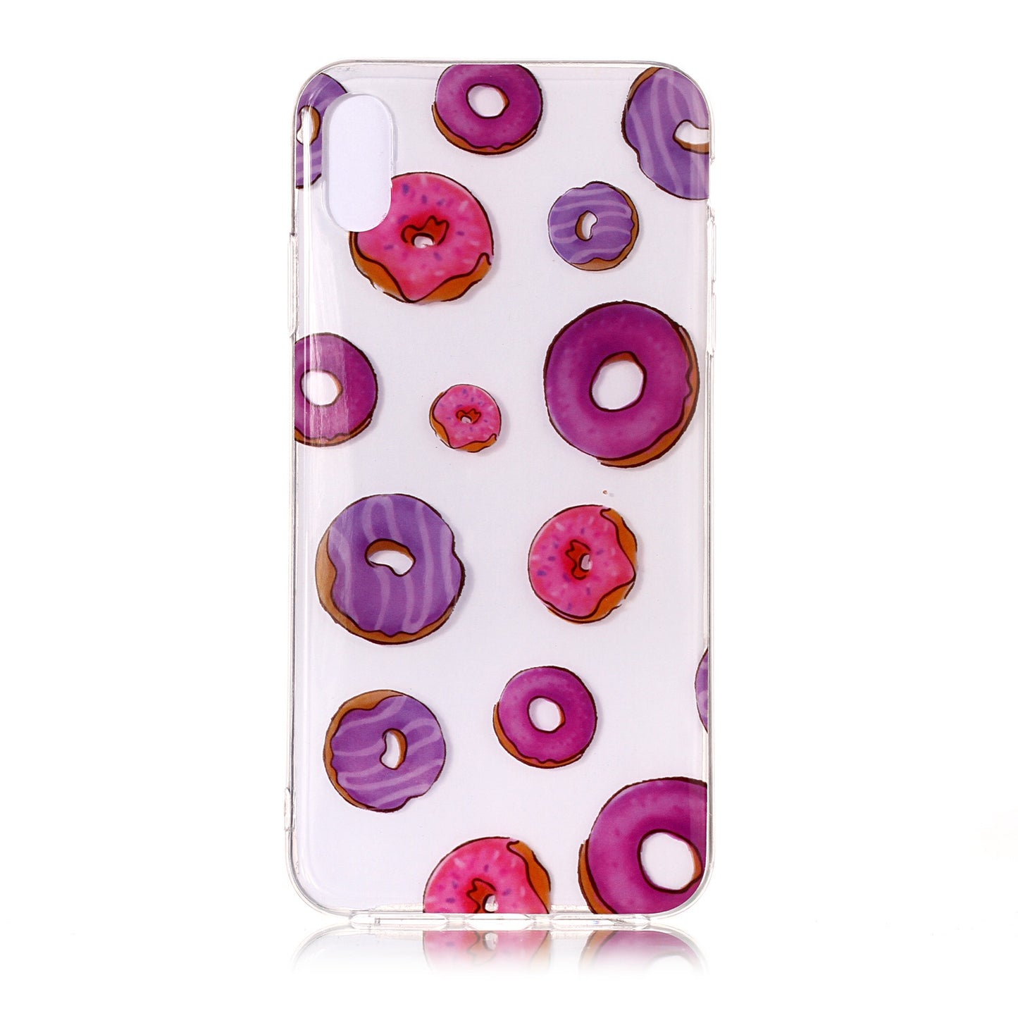 Pattern Printing IMD TPU Soft Mobile Phone Cover for iPhone XS/X 5.8 inch