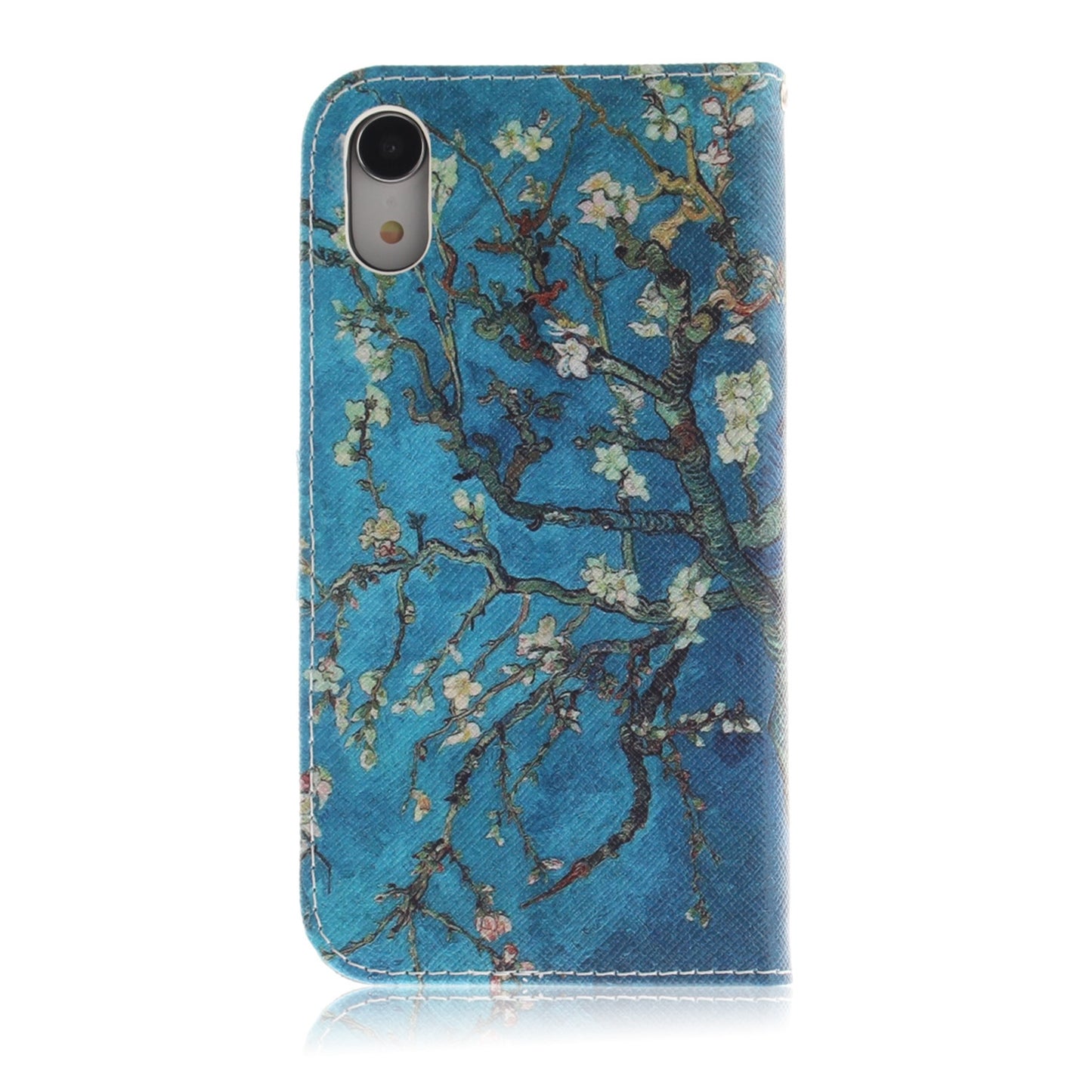 Pattern Printing Wallet Leather Stand Cover for iPhone XR 6.1 inch